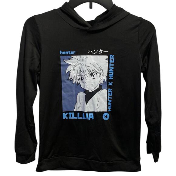Hunter X Hunter Killua Pullover Hoodie Size 7/8 - Picture 1 of 3